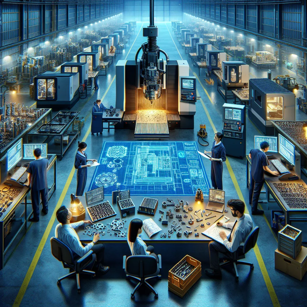 Produkcja i naprawa maszyn CNC – klucz do sukcesu w przemyśle